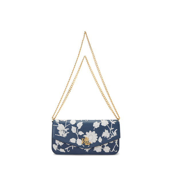 Bolso Sawyer mediano de piel con bordado