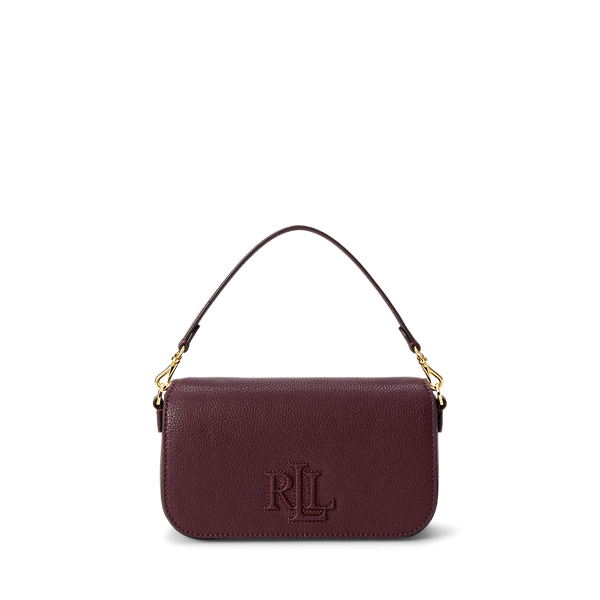 Pebbled Leather Small Adley Shoulder Bag