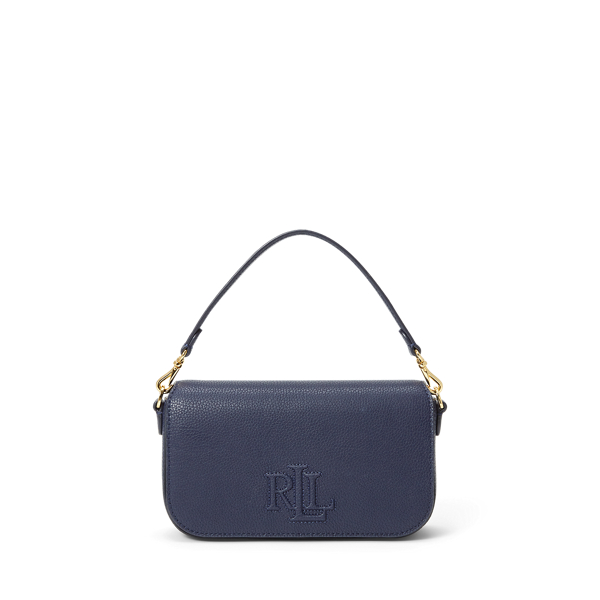 Pebbled Leather Small Adley Shoulder Bag