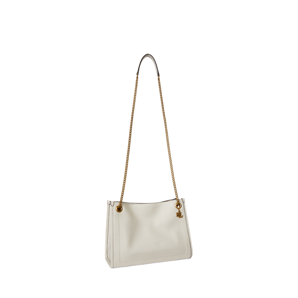 Tragetasche Bradley aus Narbenleder Lauren in Sanftes Wei&szlig; 3