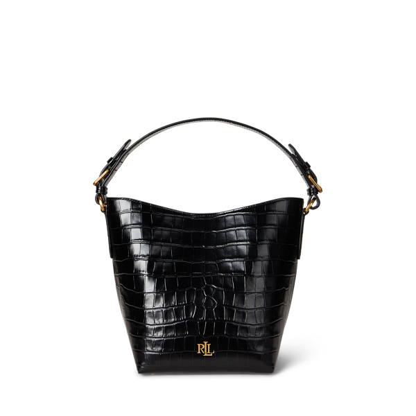 Beuteltasche Witley mit Krokodilprägung