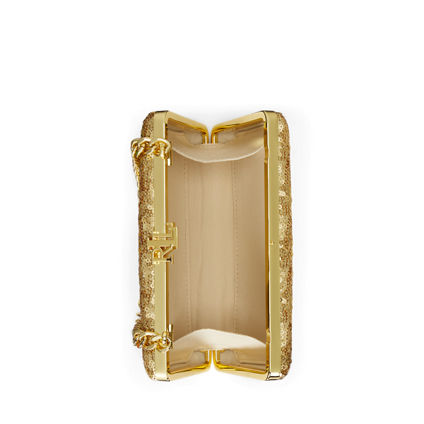 Sequined Small Franki Clutch