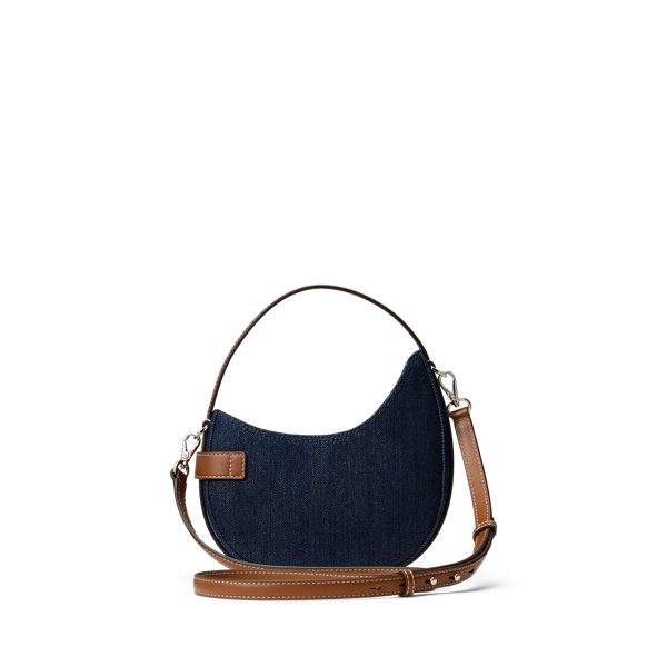 Denim Small Tasha Crossbody Bag
