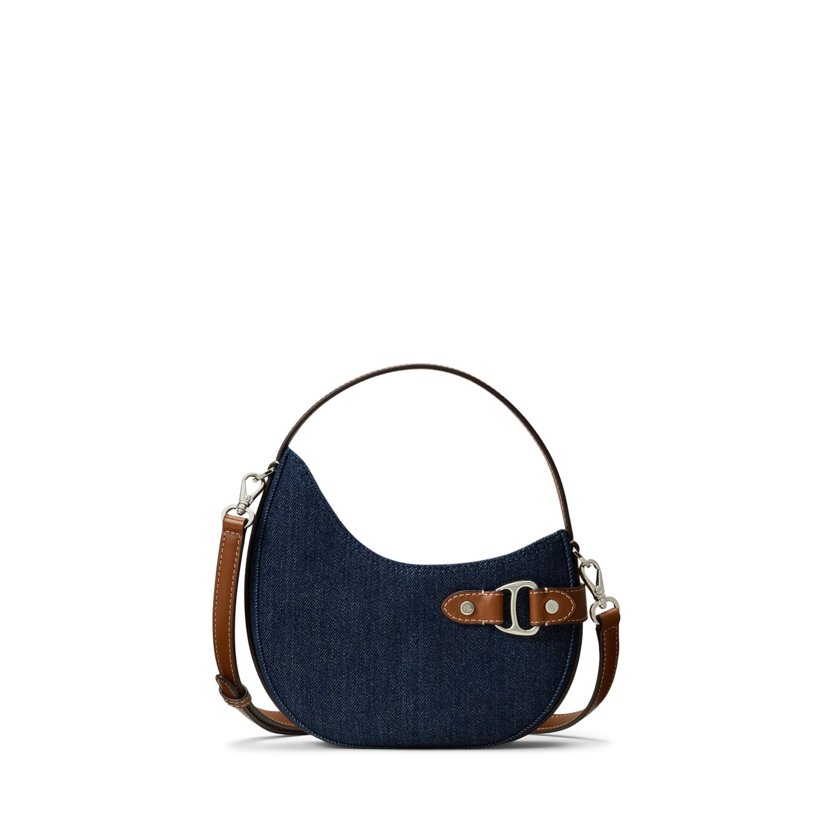 Denim Small Tasha Crossbody Bag