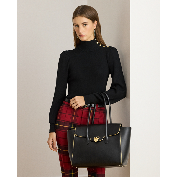 Leather Large Tanner Satchel