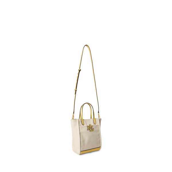 Tote Cameryn piccola in rete Lauren in Naturale/Sorbetto limone 2