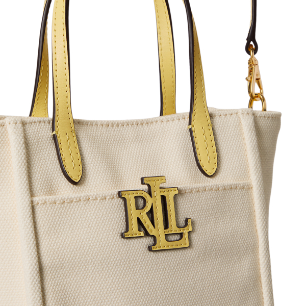 Tote Cameryn piccola in rete Lauren in Naturale/Sorbetto limone 5