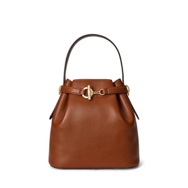 Sac seau Blaike moyen en cuir