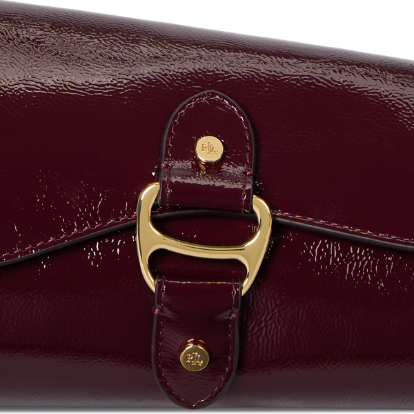 Patent Medium Tasha East-West Bag