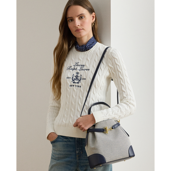 Canvas Medium Blaike Bucket Bag