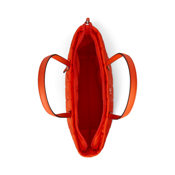 Extragro&szlig;e gesteppte Tragetasche Stevie Lauren in D&auml;mmerungs-Orange 5