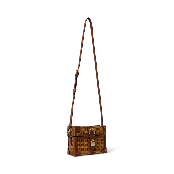 Light Walnut/Lauren Tan Rattan Small Tanner Luggage Crossbody Lauren 3