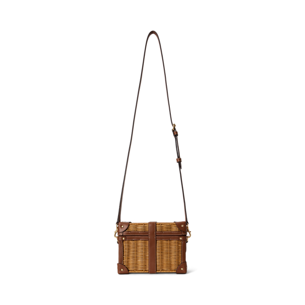 Light Walnut/Lauren Tan Rattan Small Tanner Luggage Crossbody Lauren 4