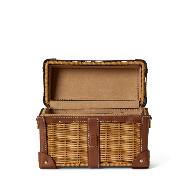 Light Walnut/Lauren Tan Rattan Small Tanner Luggage Crossbody Lauren 5