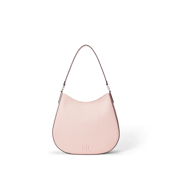 Bolso de hombro Adley grande de piel