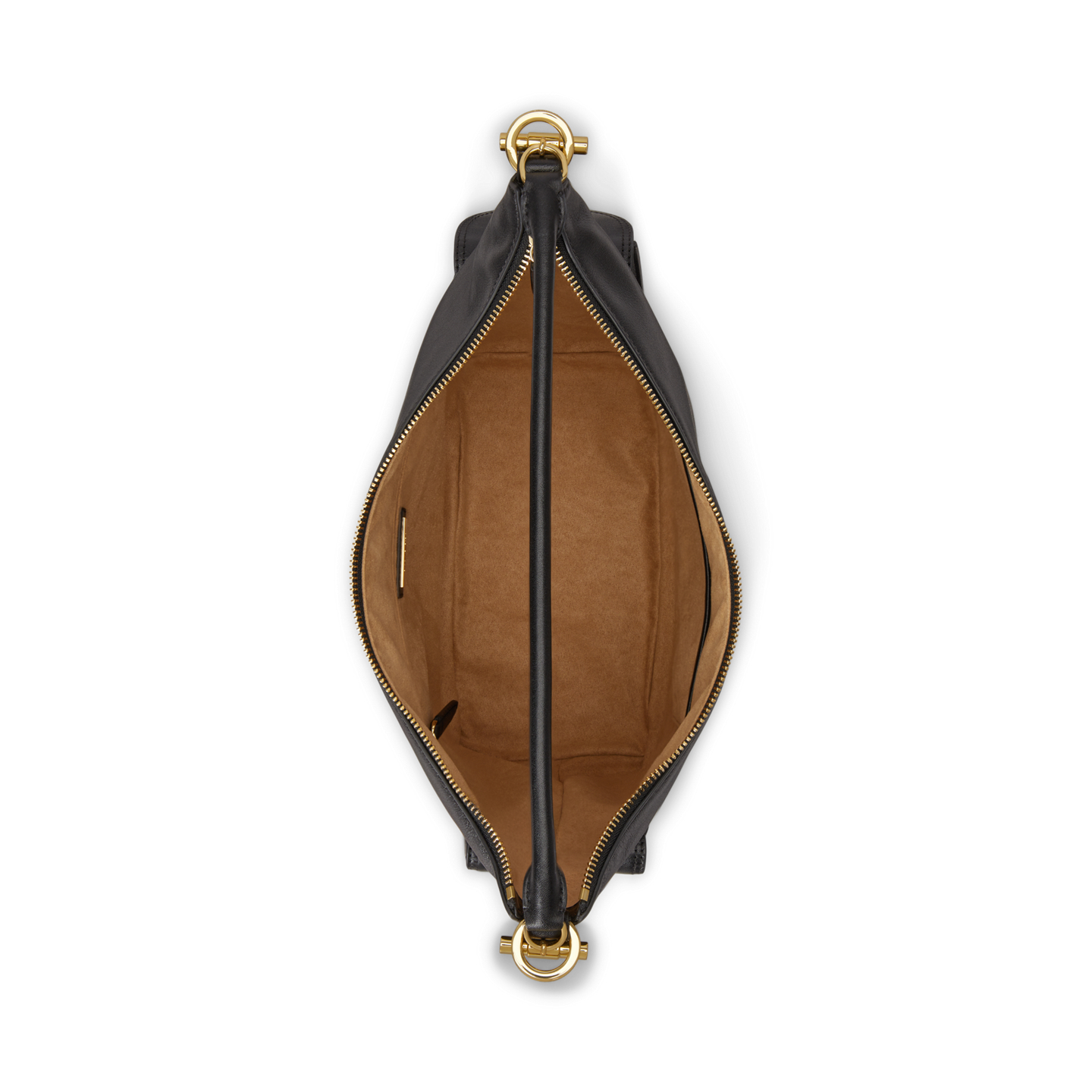 Женская сумка Ralph Lauren Nappa Leather Large Blaike Shoulder, цвет: Чёрный — фото 3