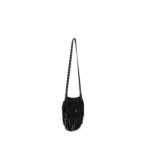 Fringe-Trim Medium Marcy Crossbody Bag