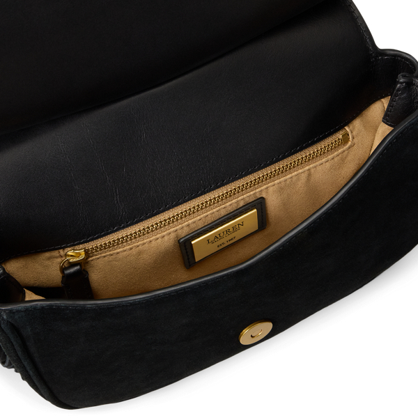 Fringe-Trim Medium Marcy Crossbody Bag