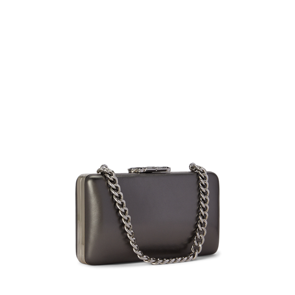 Small Franki Metallic Nappa Clutch