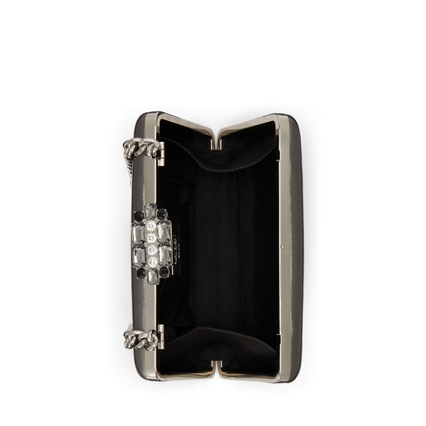 Small Franki Metallic Nappa Clutch