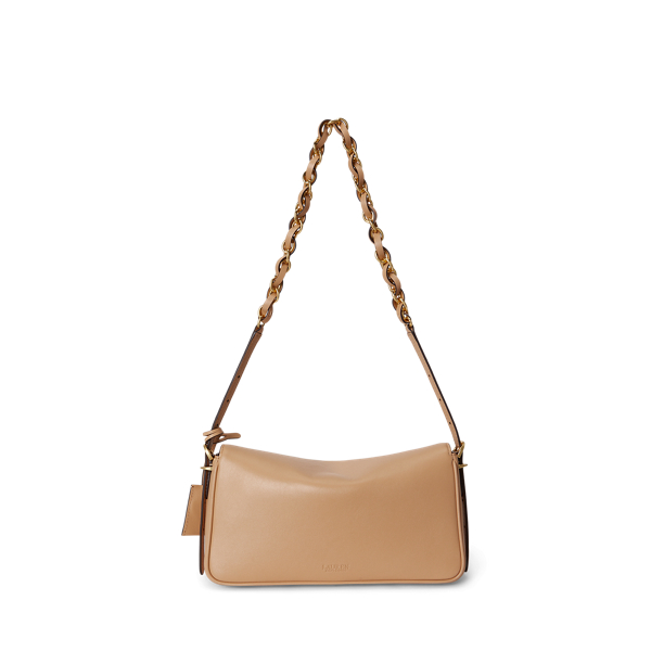 Bolso Farrah mediano de piel de napa