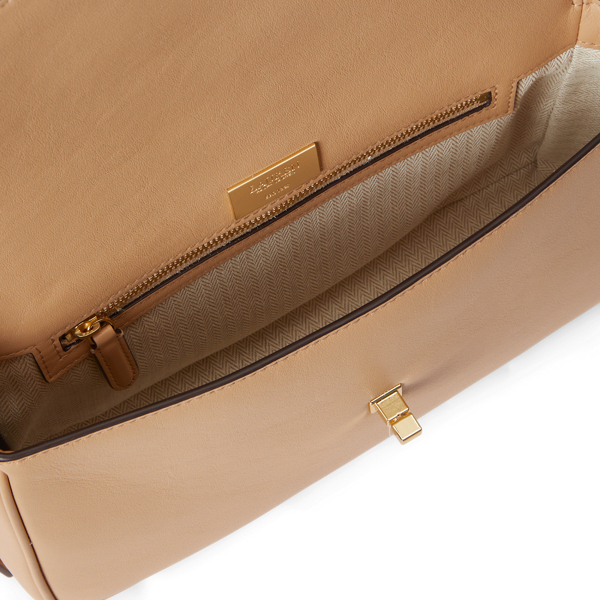 Bolso Farrah mediano de piel de napa