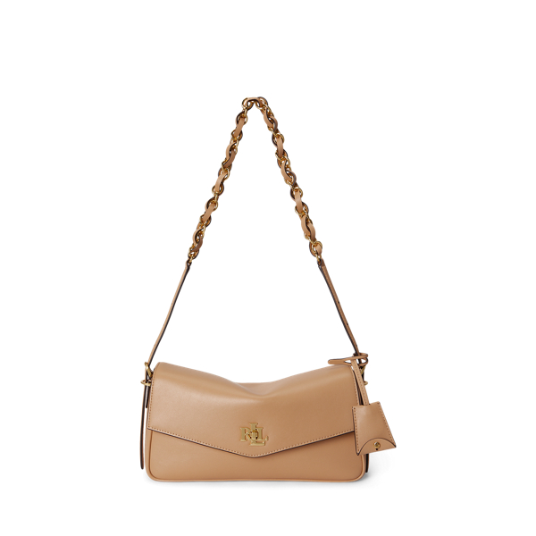 Bolso Farrah mediano de piel de napa