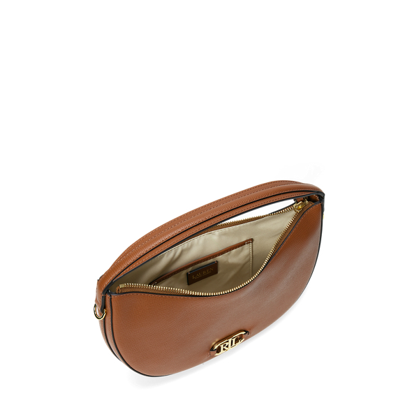 Lauren Tan Saffiano Medium Rylan Zip Crossbody Lauren 4