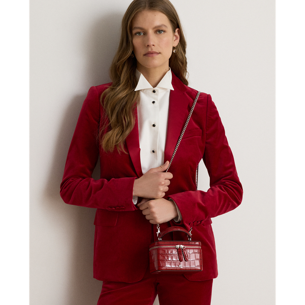 Bolso cruzado Hallee peque&ntilde;o repujado