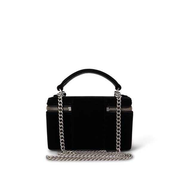 Logo Velvet Small Hallee Crossbody Bag