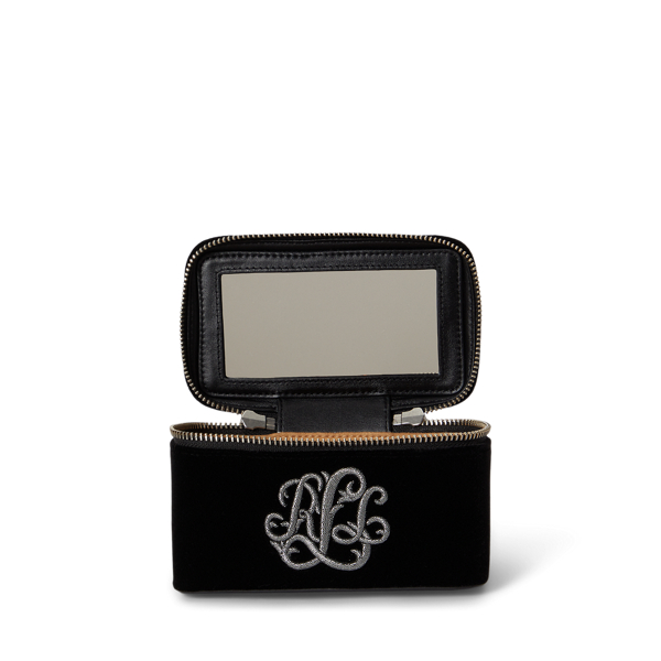 Logo Velvet Small Hallee Crossbody Bag