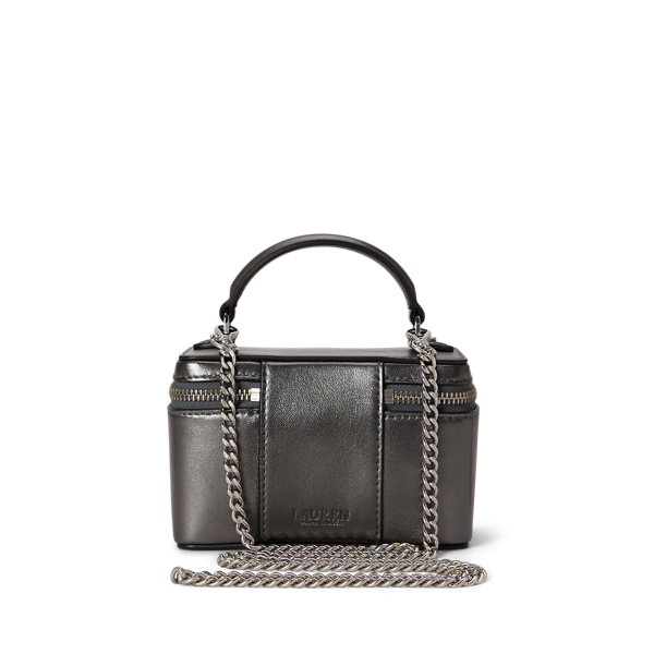 Metallic Small Hallee Crossbody Bag