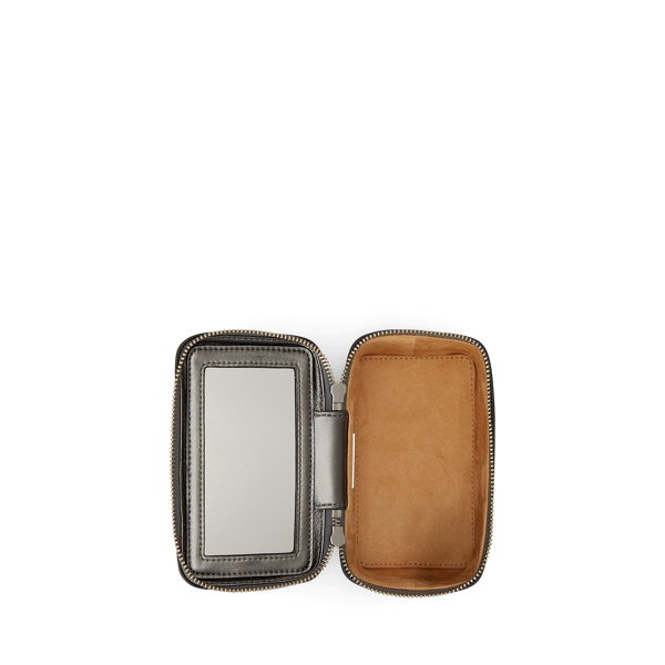 Metallic Small Hallee Crossbody Bag