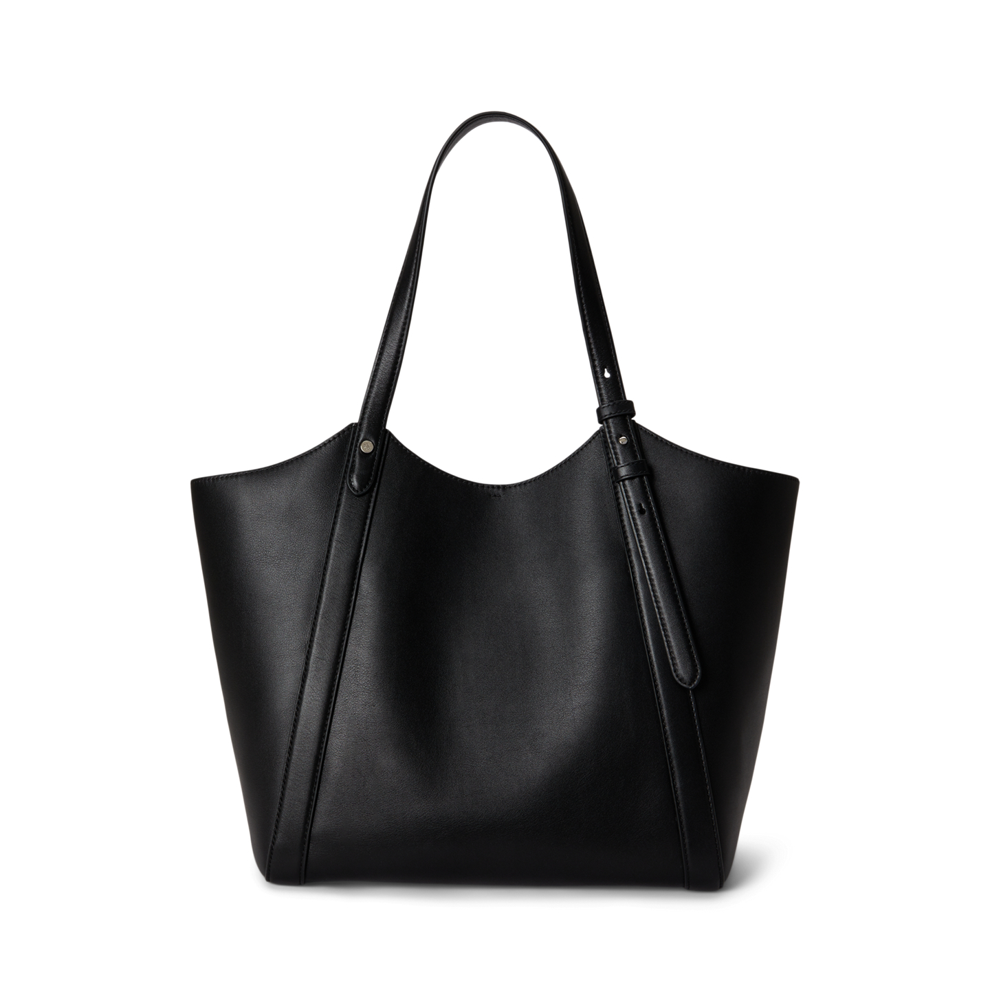 Женская сумка Ralph Lauren Nappa Leather Large Tasha, цвет: Чёрный — фото 2