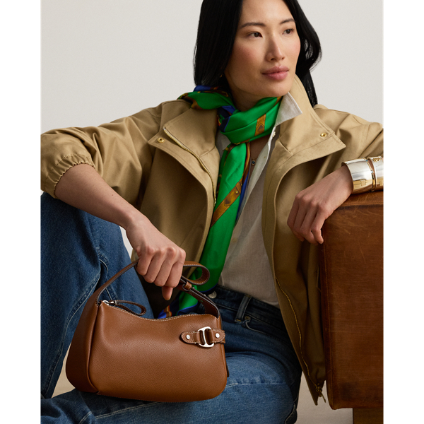 Lauren Tan Micro-Pebbled Tasha Small Shoulder Bag Lauren 7