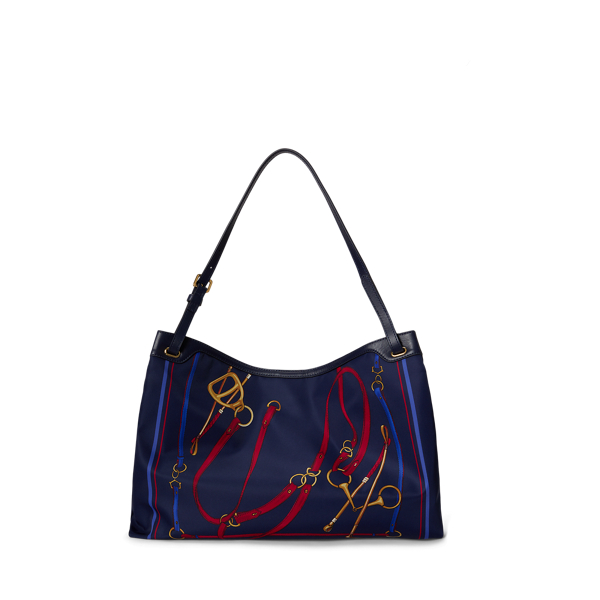 Tote Marcy grande con stampa a cinture
