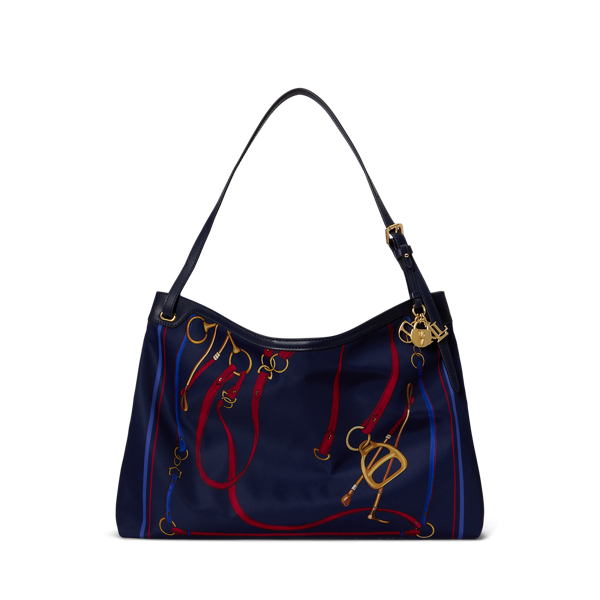 Tote Marcy grande con stampa a cinture
