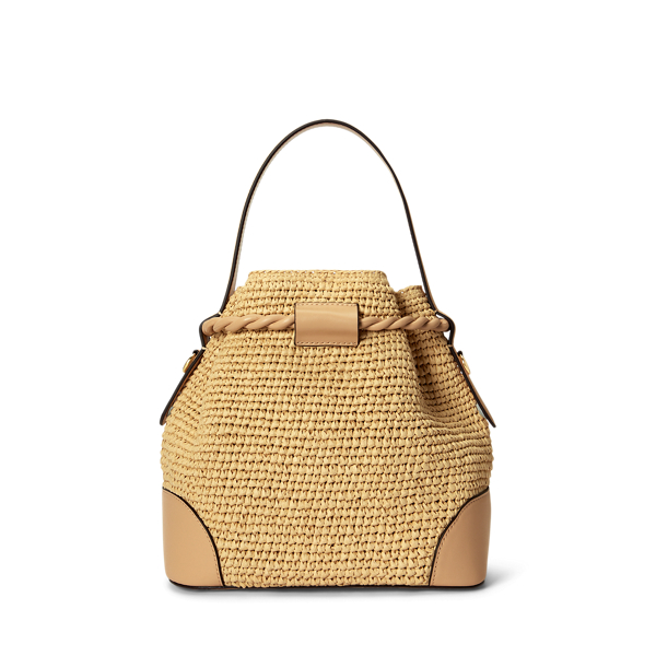 Straw Medium Blaike Bucket Bag