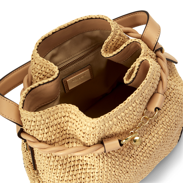 Straw Medium Blaike Bucket Bag