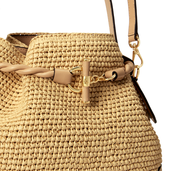Straw Medium Blaike Bucket Bag