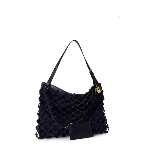 Macram&eacute; Canvas Large Marcy Tote Bag