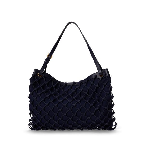 Macram&eacute; Canvas Large Marcy Tote Bag
