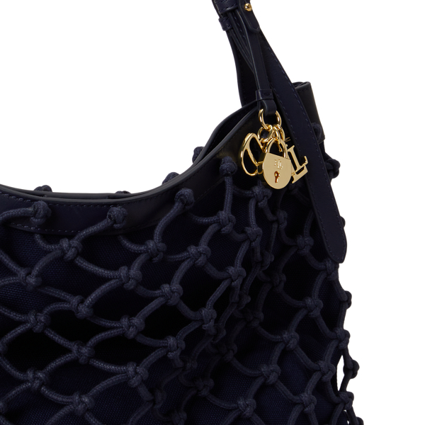 Macram&eacute; Canvas Large Marcy Tote Bag