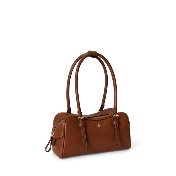 Petite sacoche Marcy zipp&eacute;e en cuir