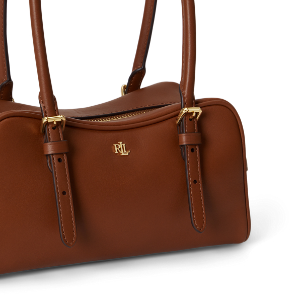 Petite sacoche Marcy zipp&eacute;e en cuir