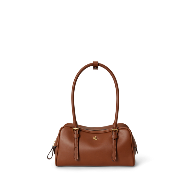 Petite sacoche Marcy zipp&eacute;e en cuir