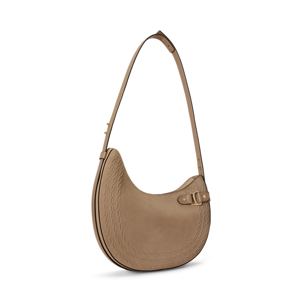 Borsa a spalla Tasha grande goffrata