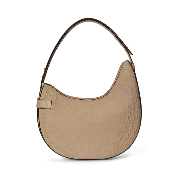 Borsa a spalla Tasha grande goffrata