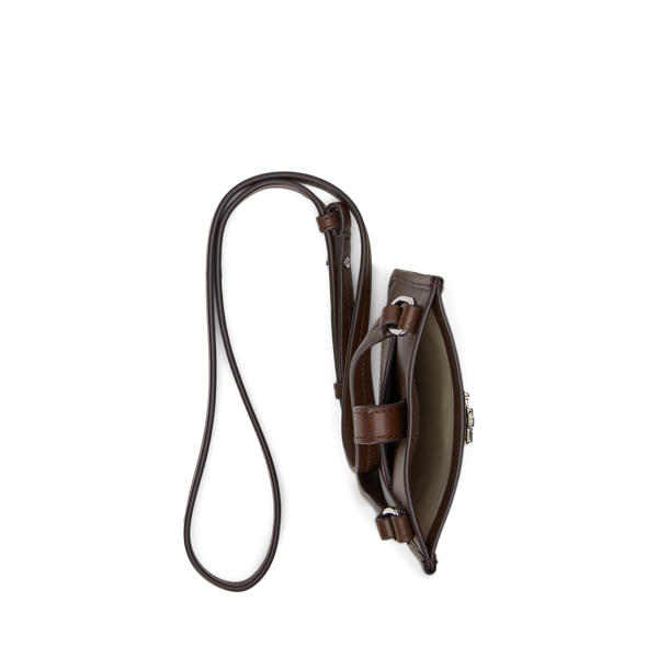 スマホケース・テックアクセサリーその他 RALPH LAUREN Leather Crossbody Tech Case Lauren Ralph Lauren Leather Crossbody Tech Case - Macy's