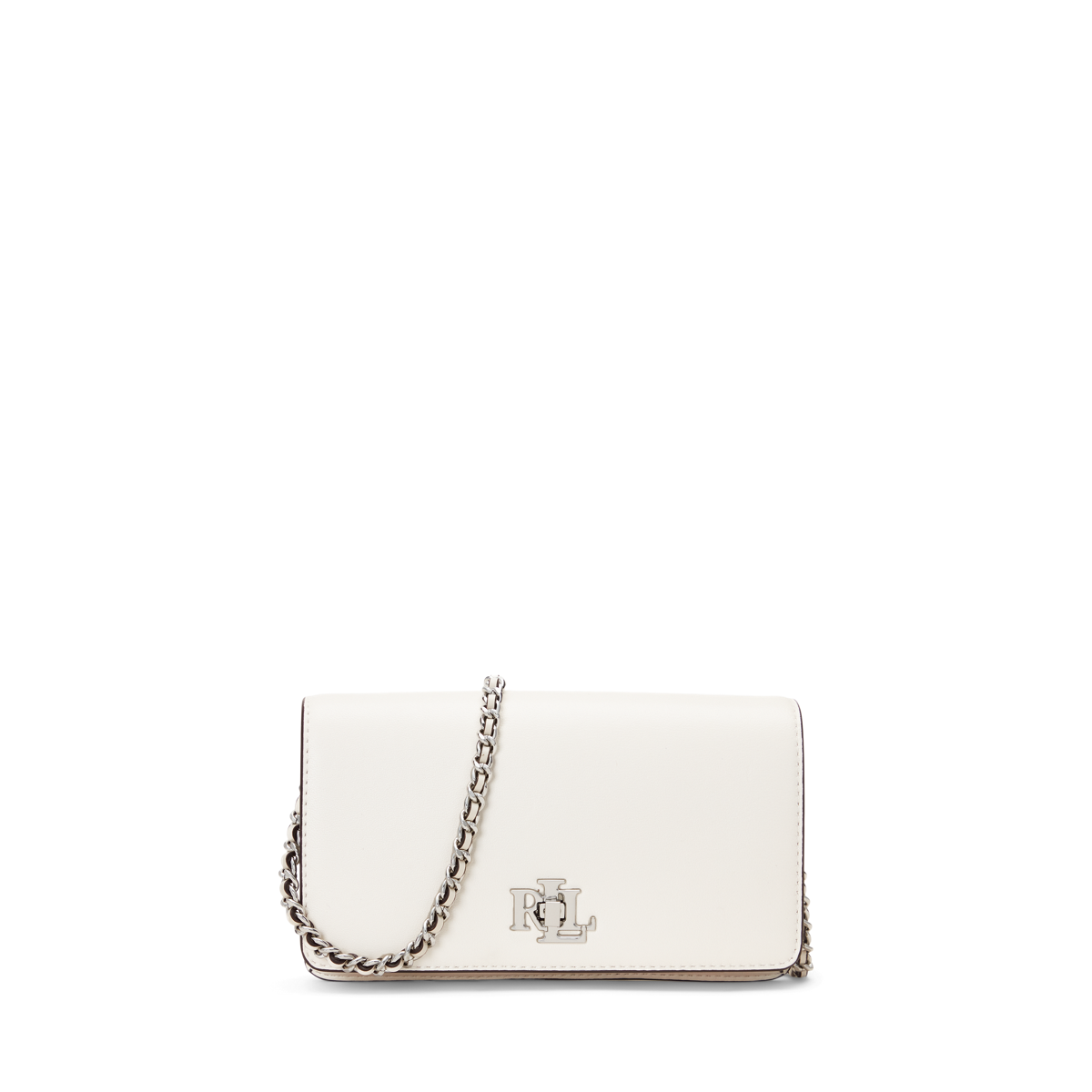 Leather Crossbody Turn-Lock Tech Case